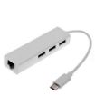 Immagine di ADATTATORE USB-C M CON RJ45 10/100 + HUB 3 PORTE USB 2.0