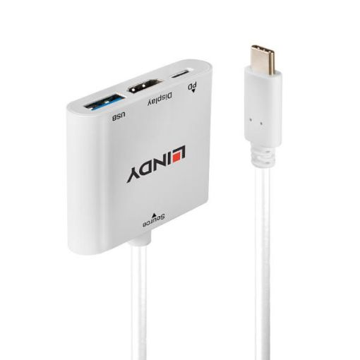 Immagine di Converter USB 3.1 Tipo C a HDMI con porta USB