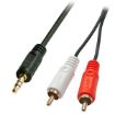 Immagine di CAVO STEREO 3,5mm A 2xRCA 5M