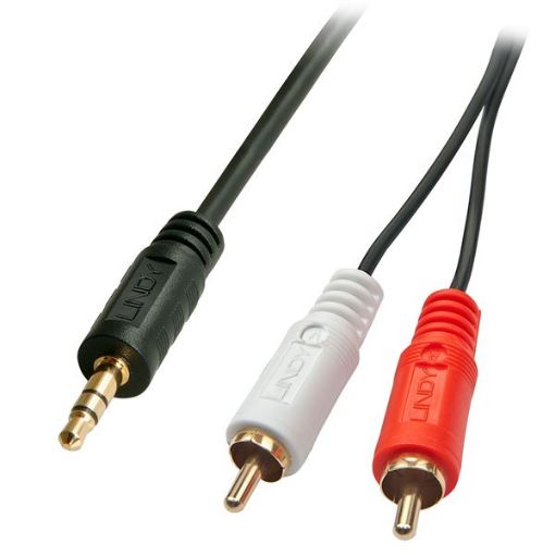 Immagine di CAVO STEREO 3,5mm A 2xRCA 5M