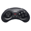 Immagine di Retro-Bit SEGA MD BT Pad Black