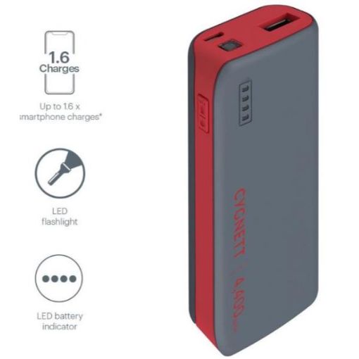 Immagine di Battery Bank 4400 mah con torcia LED integrata