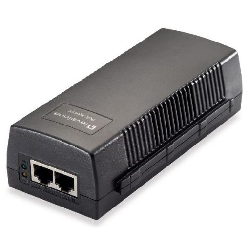 Immagine di LEVELONE POI-3010 - INIETTORE POE GIGABIT 802.3at7af 30W, autodetection