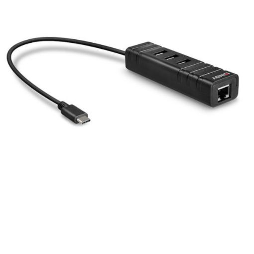 Immagine di indietro Hub & Convertitore Gigabit Ethernet USB 3.1 Tipo C