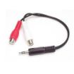 Immagine di Cavo audio stereo 3,5 mm M a 2x F RCA