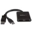 Immagine di Adattatore Splitter MST Hub a doppio display DisplayPort 4K 30Hz