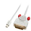 Immagine di Cavo Mini DisplayPort a DVI Bianco, 0,5m