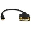 Immagine di Adattatore mini HDMI a DVI-D da 20cm - M/F