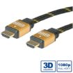 Immagine di Cavo Top HDMI High Speed c/ethernet   Gold - 7.5m