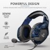 Immagine di GXT 488 Forze PS4 Gaming Headset PlayStation® official licensed product Blue Camouflage