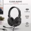 Immagine di HS-250 CUFFIA CON MICROFONO USB OVER-EAR HEADSET