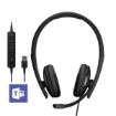 Immagine di ADAPT 160T ANC USB-A, Cuffia stereo, microfono a cancellazione di rumore, padiglioni maggiorati - Certificata Microsoft teams