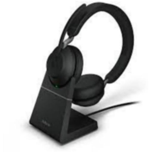 Immagine di 26599-999-889 -Jabra Evolve2 65, Link380c MS Stereo con Sede di ricarica, Black