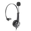 Immagine di HHEADM-UJM  RENOVA CUFFIA MONOAURALE CON MIC. - COMBO USB E JACK 3.5mm + TELECOMANDO