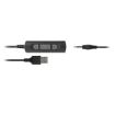 Immagine di HHEADM-UJM  RENOVA CUFFIA MONOAURALE CON MIC. - COMBO USB E JACK 3.5mm + TELECOMANDO