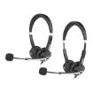 Immagine di HHEADM-UJS RENOVA CUFFIA BI-AURALE CON MIC. COMBO USB + JACK 3.5mm + TELECOMANDO