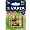 Immagine di RECYCLED Batteria Ricaricabile AA Stilo, 2100 mAh, Pre-caricate