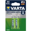 Immagine di Varta Accu Phone Batteria Ricaricabile AA Stilo, 1600 mAh, Pre-caricate