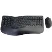 Immagine di KIT TASTIERA E MOUSE ERGONOMICI WIRELESS