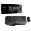 Immagine di KIT TASTIERA E MOUSE ERGONOMICI WIRELESS