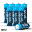 Immagine di ALKALINE BATTERIES - AA STILO 8PZ