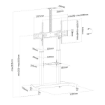 Immagine di Carrello per Monitor PLASMA-M1950E