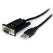 Immagine di Cavo adattatore seriale DCE 1 porta USB a RS232 DB9 null modem con FTDI