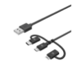 Immagine di USB3IN1 - 3in1 Micro Usb/ USB-C/ Lightning Cable 12W - RECYCLE