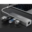 Immagine di EQUIP - HUB USB-C 3-PORTE USB 3.0 con adattatore di rete Gigabit