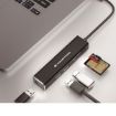 Immagine di HUB USB 3.0 3-PORTE con LETTORE DI SCHEDE