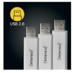 Immagine di Chiavetta USB 2.0 Intenso Alu Line da 16gb. confezione da 3 pz.