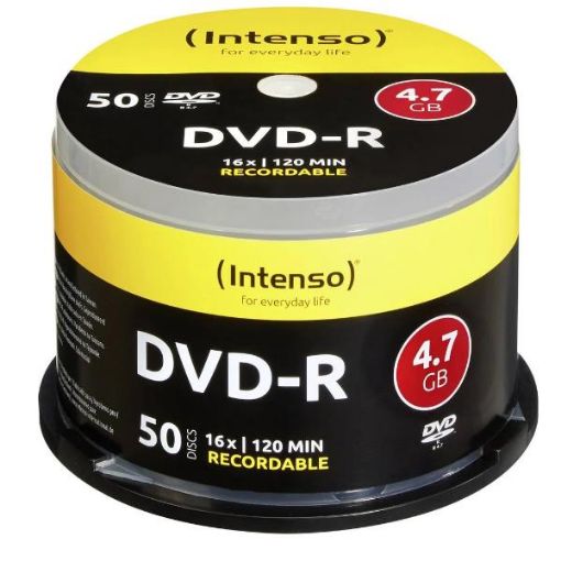 Immagine di DVD-R 4.7 GB - 16X - SPINDLE 50 PZ.