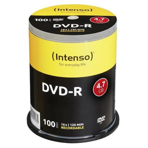 Immagine di DVD-R 4.7 GB - 16X - SPINDLE 100 PZ.