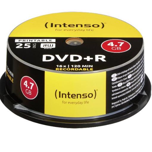 Immagine di DVD-R 4.7 GB - 16X - SPINDLE 25 PZ.