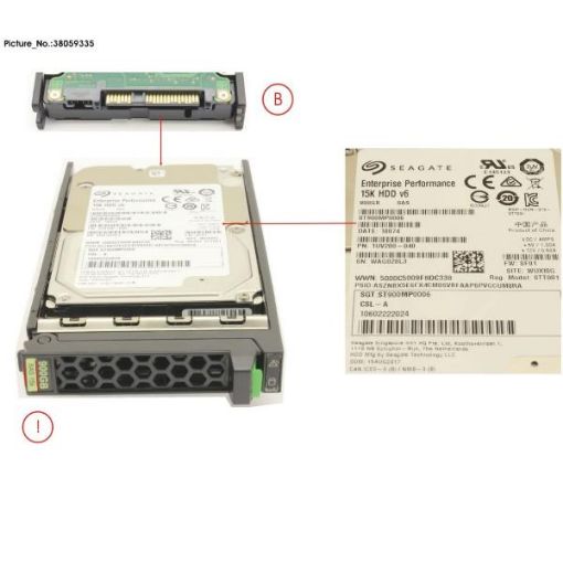 Immagine di HD SAS 12G 900GB 15K HOT PL 2.5' EP