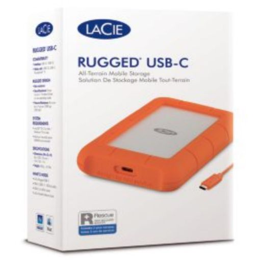 Immagine di 2TB LACIE RUGGED HDD USB-C