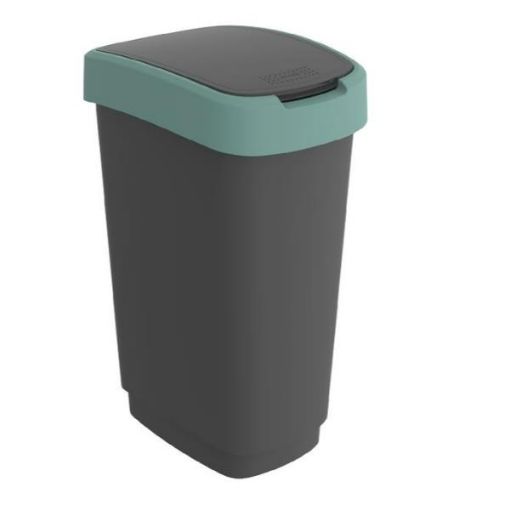 Immagine di CESTINO COPERC BASCUL 50LT VERDE