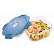 Immagine di LUNCH BOX IN VETRO   blu