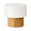 Immagine di LAMPADA A LED SISTER BAMBU' 110 x Ø 110 mm - Bianco