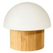 Immagine di LAMPADA A LED BROTHER BAMBU' 105 x Ø 110 mm - Bianco