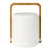 Immagine di LAMPADA A LED SIBLING BAMBU' 148 x Ø 108 mm - Bianco