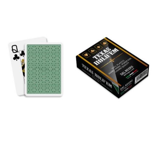 Immagine di CARTE TEXAS HOLD'EM CASINO QUALITY - MAZZO VERDE