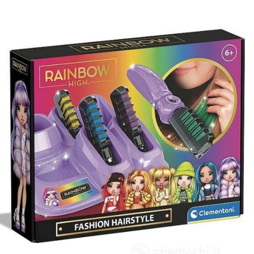 Immagine di Rainbow fashion hairstyle