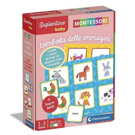 Immagine di Clementoni - Tombola delle Immagini - Montessori