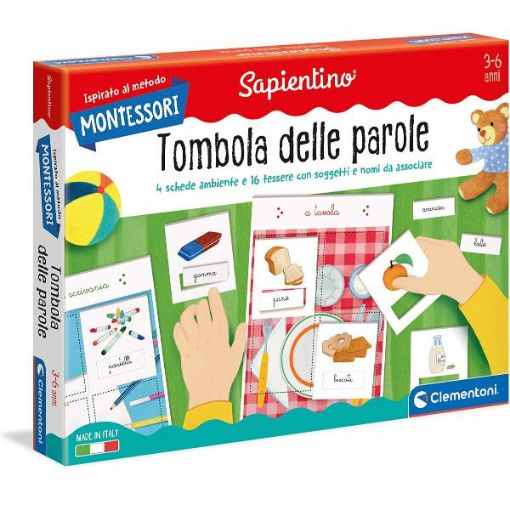 Immagine di Clementoni - Tombola delle Parole - Montessori