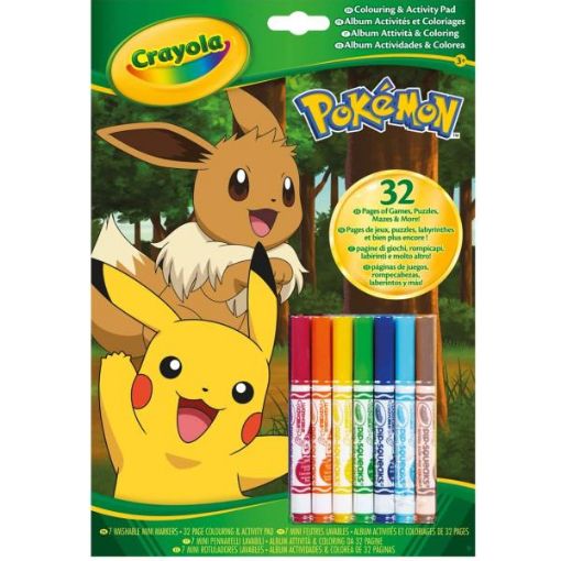 Immagine di Album Attività & Coloring Pokemon