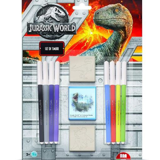 Immagine di Multiprint Blister 2 Timbri per Bambini Jurassic World