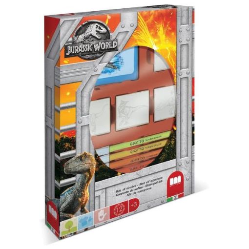 Immagine di Multiprint- Box 4 Timbri per Bambini Jurassic World