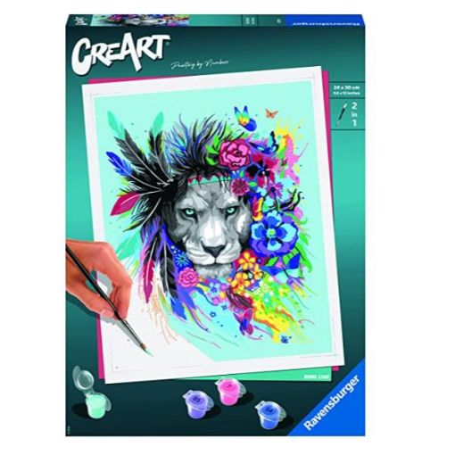 Immagine di Ravensburger - CreArt Trend Boho Lion