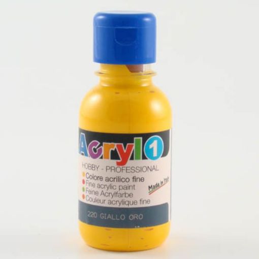 Immagine di PRIMO - TEMPERA GIALLO ORO ACRILICA 75ML